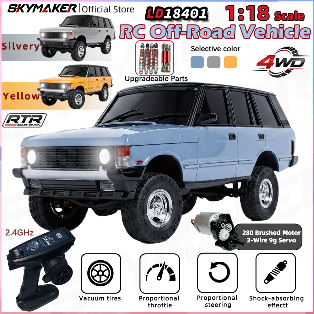 Rc Hobby Off Road - LDRC LD18401 1/18 RC Car 4WD