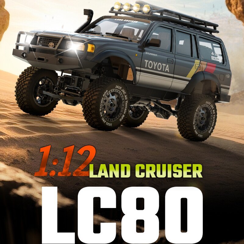 Rc Hobby Off Road - Toyota Authorized Lc80 Rc Crawler Car