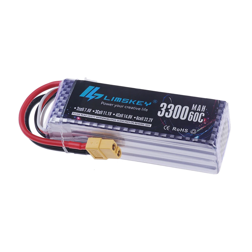 4S LiPo Battery 14.8V 3300mAh  - Rc Hobby Hub review and price