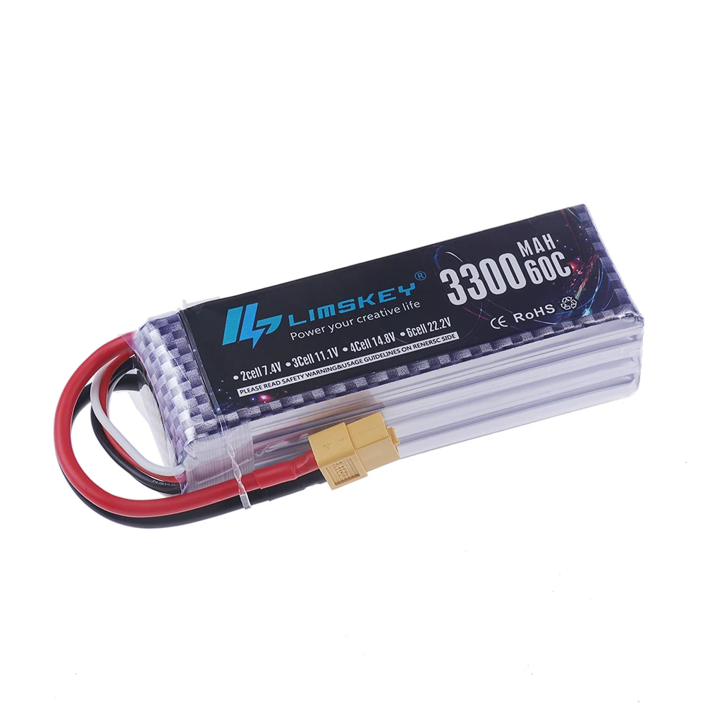 4S LiPo Battery 14.8V 3300mAh  - Rc Hobby Hub review and price
