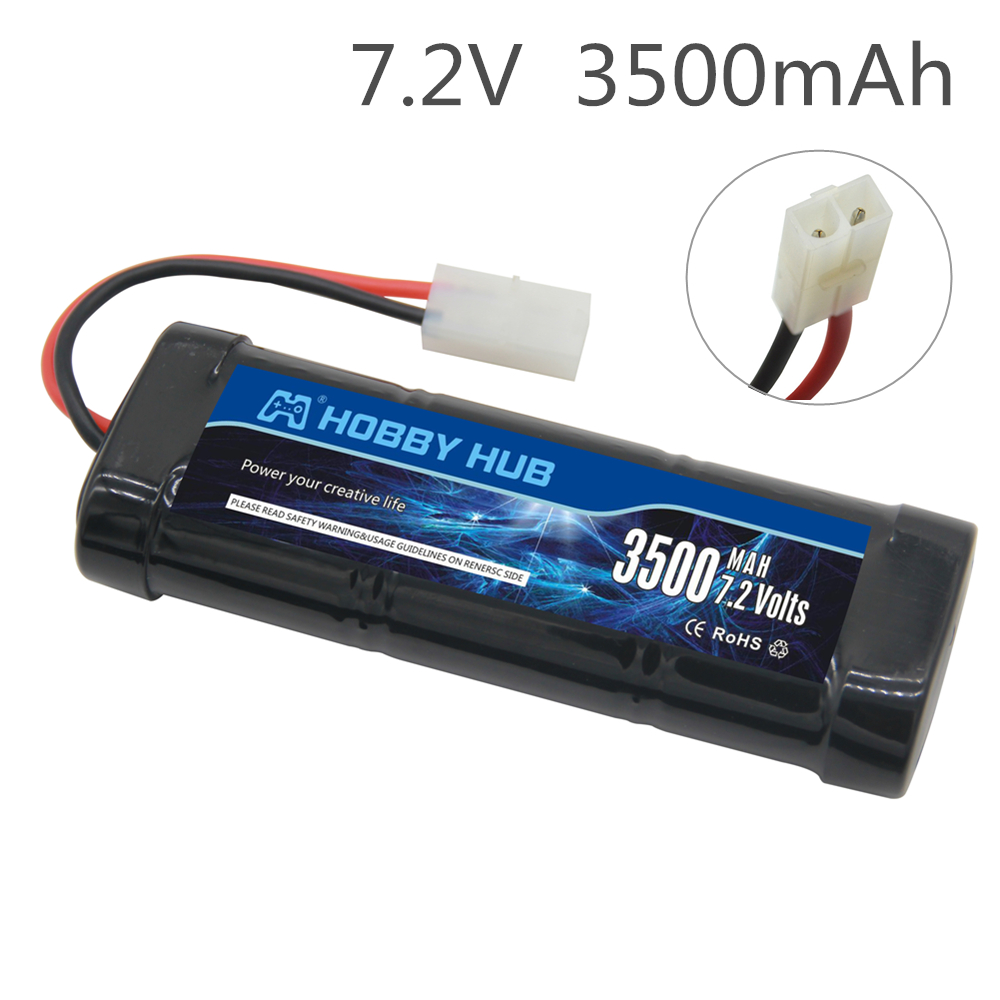 7.2V 5000mAh Ni-MH Battery Pac - Rc Hobby Hub review and price