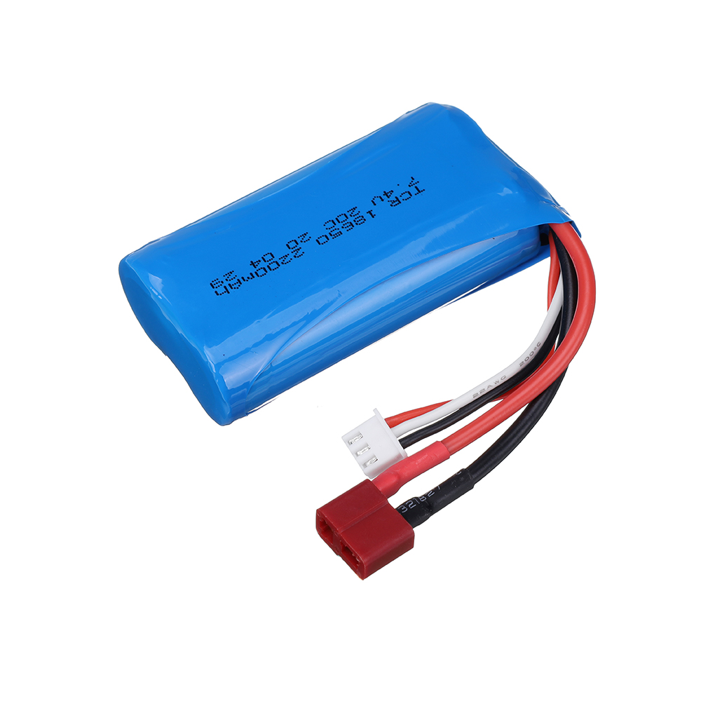 7.4V 2200mAh 18650 Lipo Batery - Rc Hobby Hub review and price