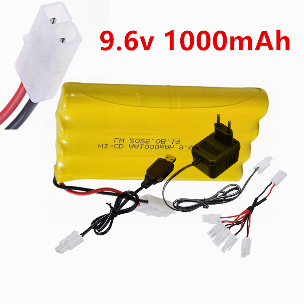 9.6v 1000mAh Ni-CD AA Recharge - Rc Hobby Hub review and price