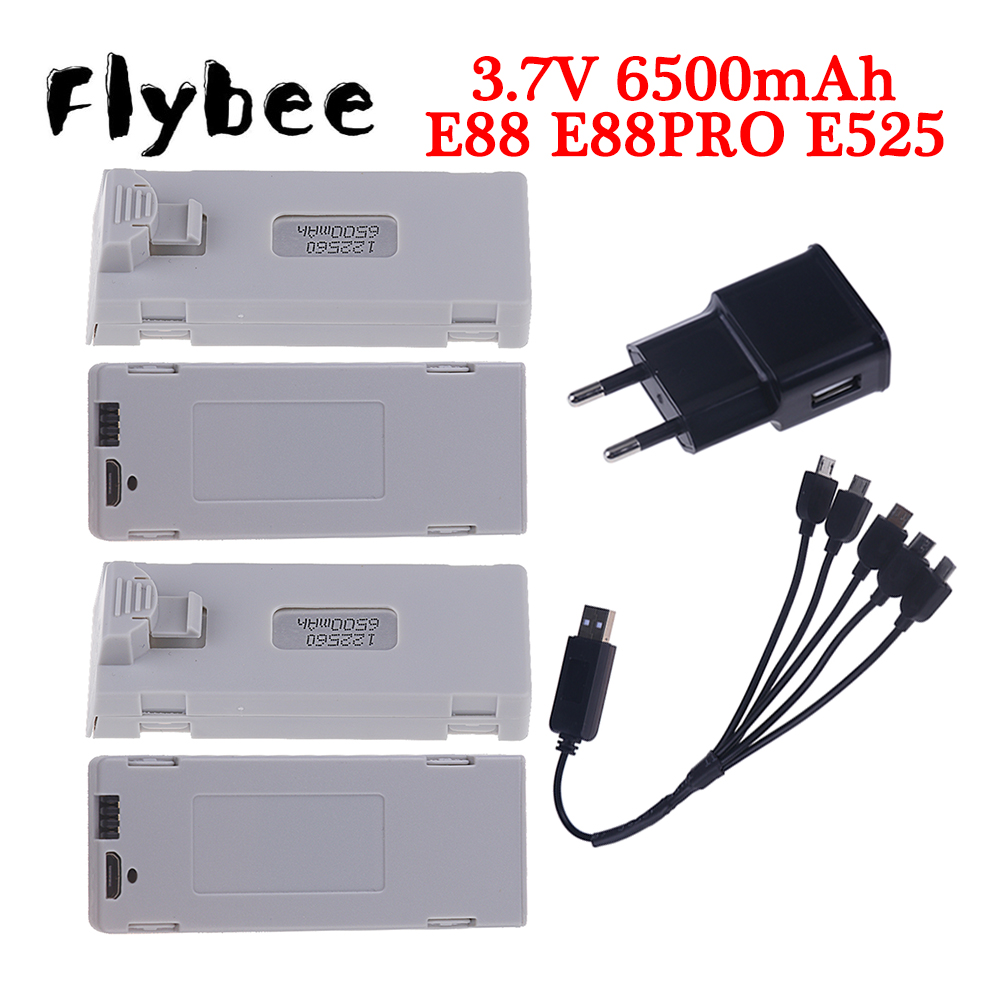 Original E88 Battery 3.7V 6500 - Rc Hobby Hub review and price