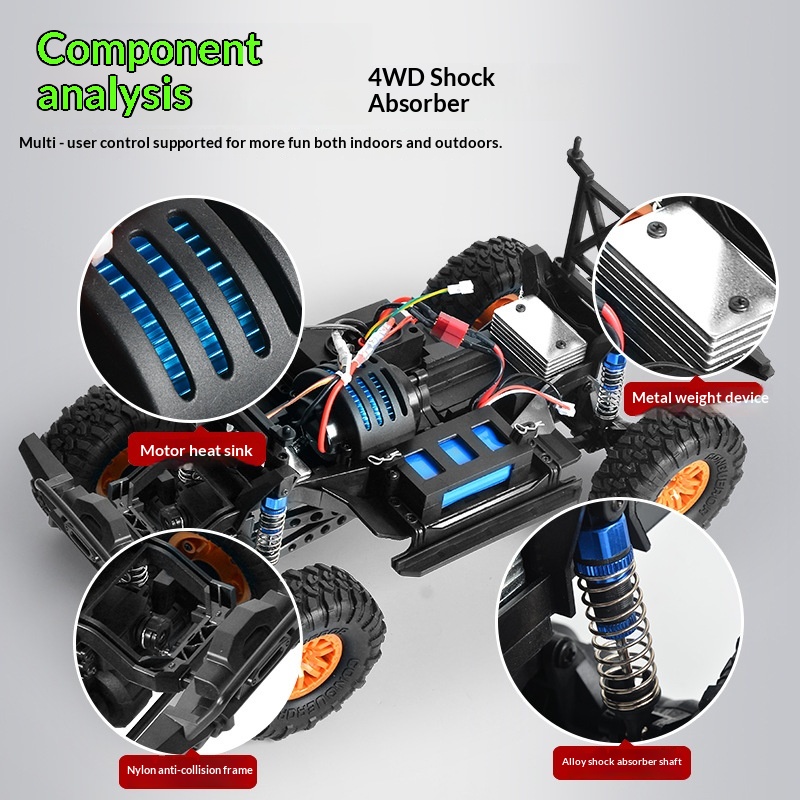Huangbo Rc 1 10 Full Scale 4Wd - Rc Hobby Monster Truck review and price