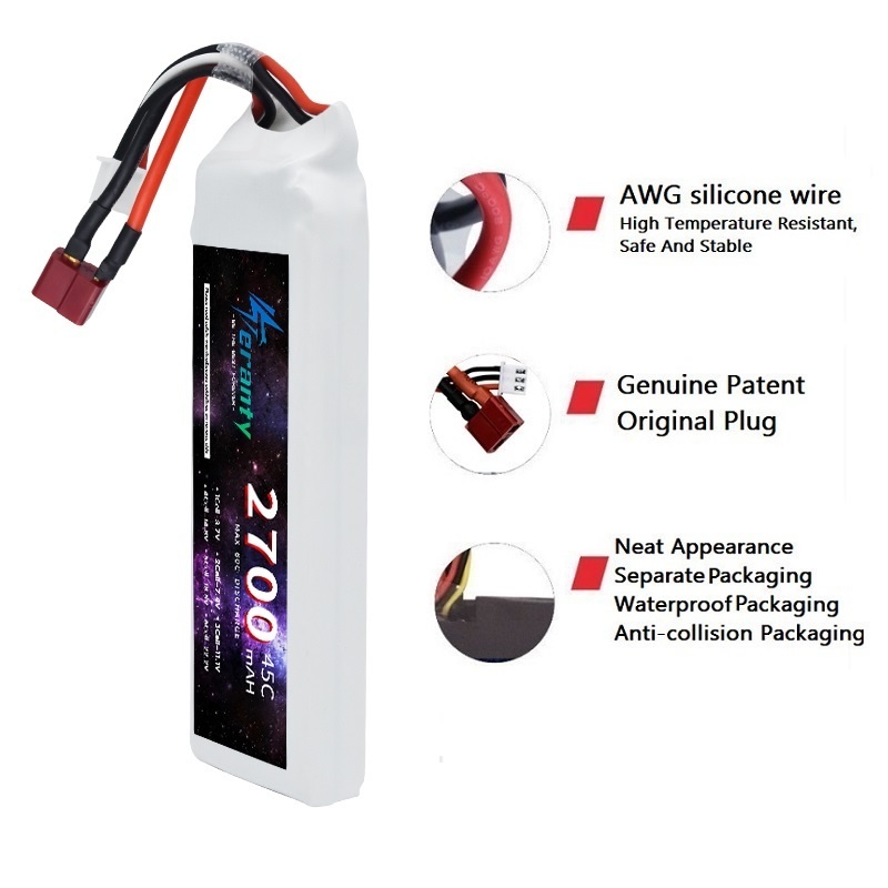 1/3PCS 2S 7.4V Lipo Battery 27 - Rc Hobby Grade review and price