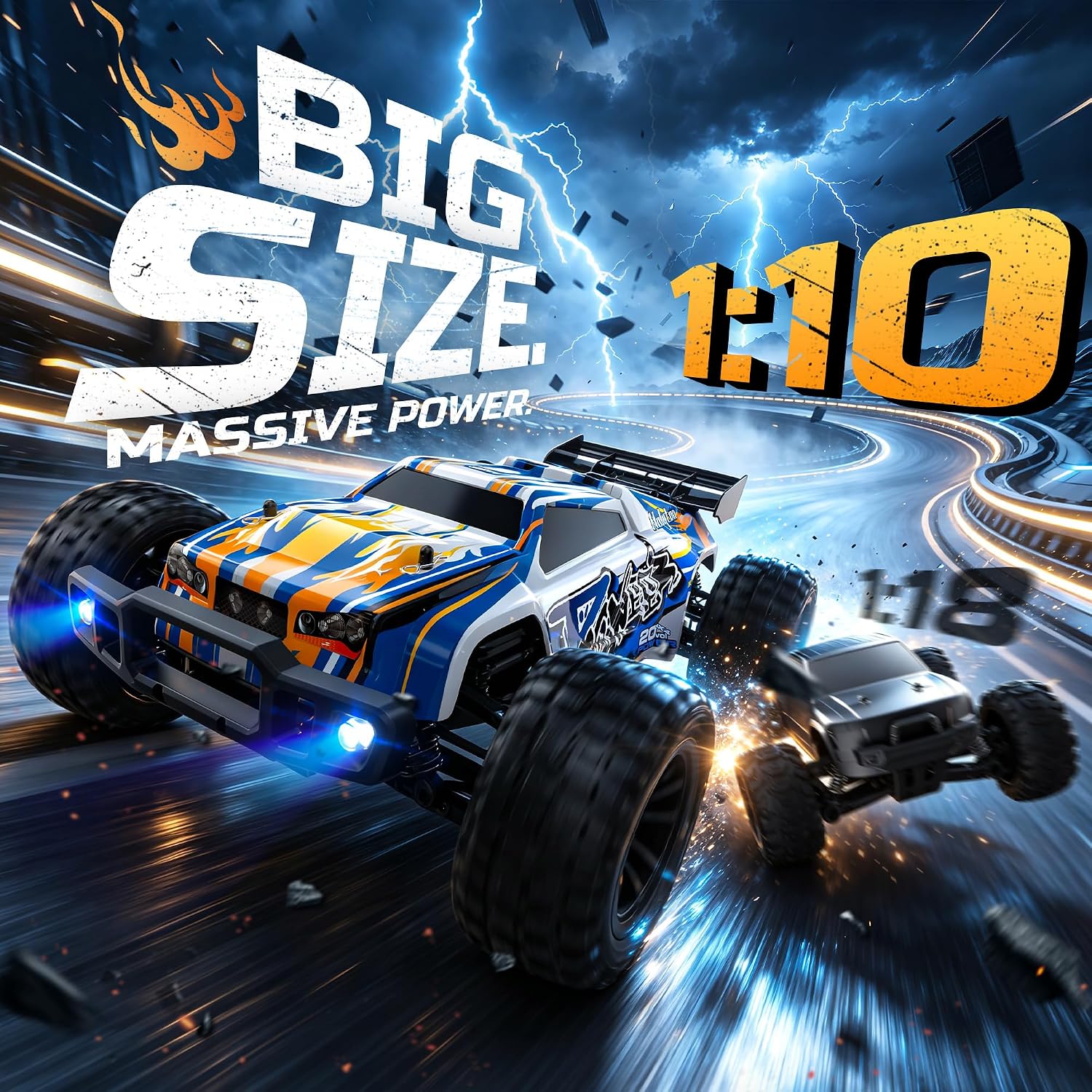 1:10 Large High Speed Remote C - Rc Hobby Monster Truck review and price