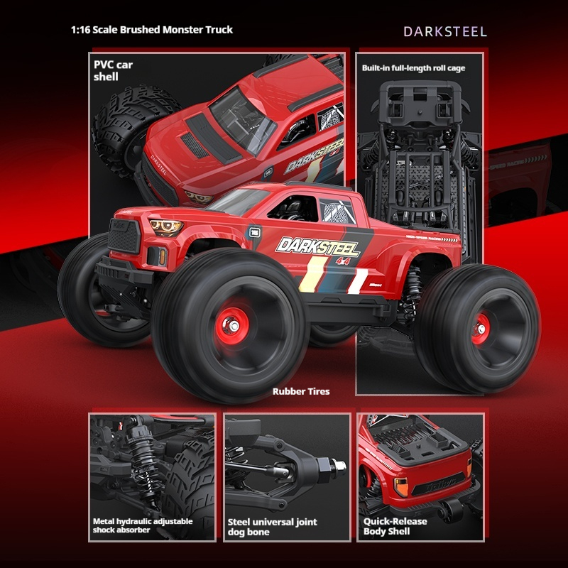 UDIRC UD1610PRO 1/16 RC BigWhe - Rc Hobby Monster Truck review and price