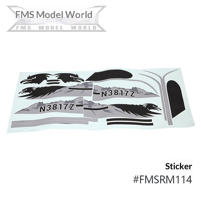FMS RC Plane Decals For 1700mm - Rc Hobby Grade review and price