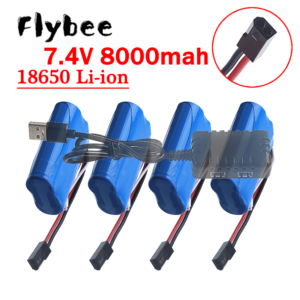 (5500 Plug) 18650 7.4V 8000Mah - Rc Hobby Hub review and price