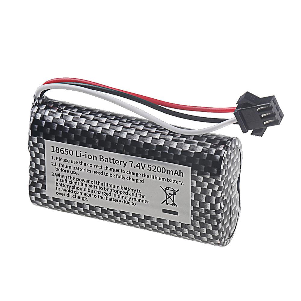 18650 Li-ion 7.4V 5200mAh Batt - Rc Hobby Hub review and price