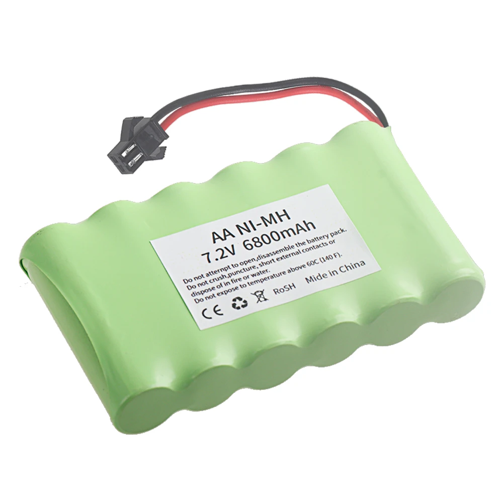 Ni-MH 7.2V 6800mAh SM Plug Bat - Rc Hobby Hub review and price