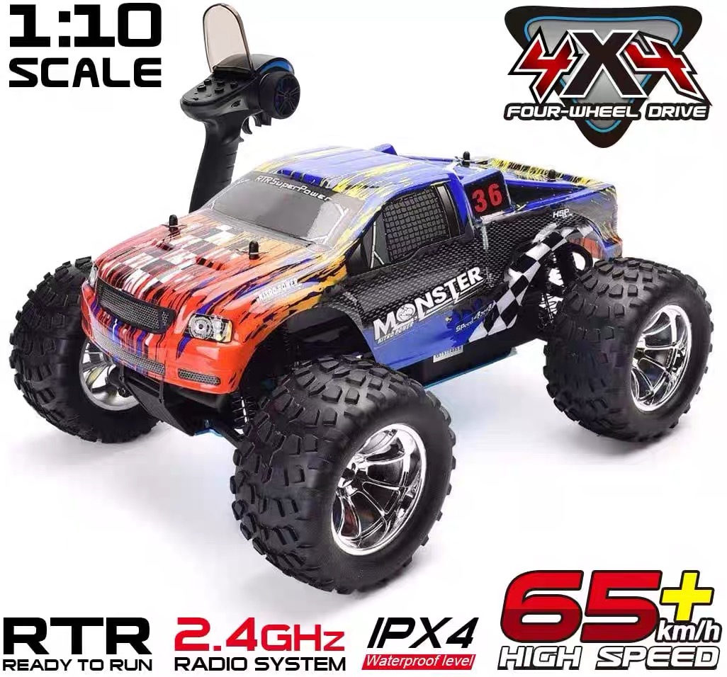 HSP RC Truck 1:10 Scale Nitro  - Rc Hobby Off Road review and price