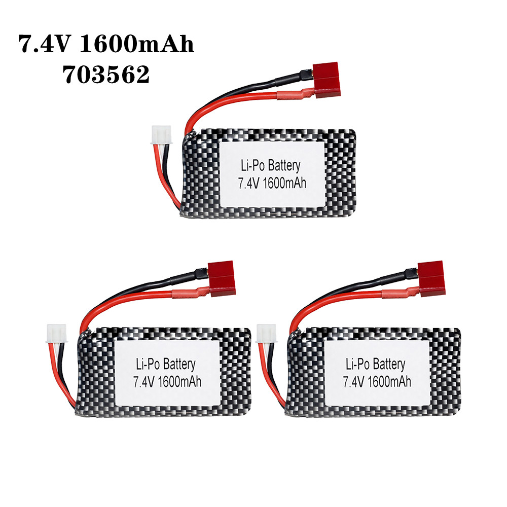 1/2/3pcs/Lot 7.4v 1600mah 7035 - Rc Hobby Hub review and price