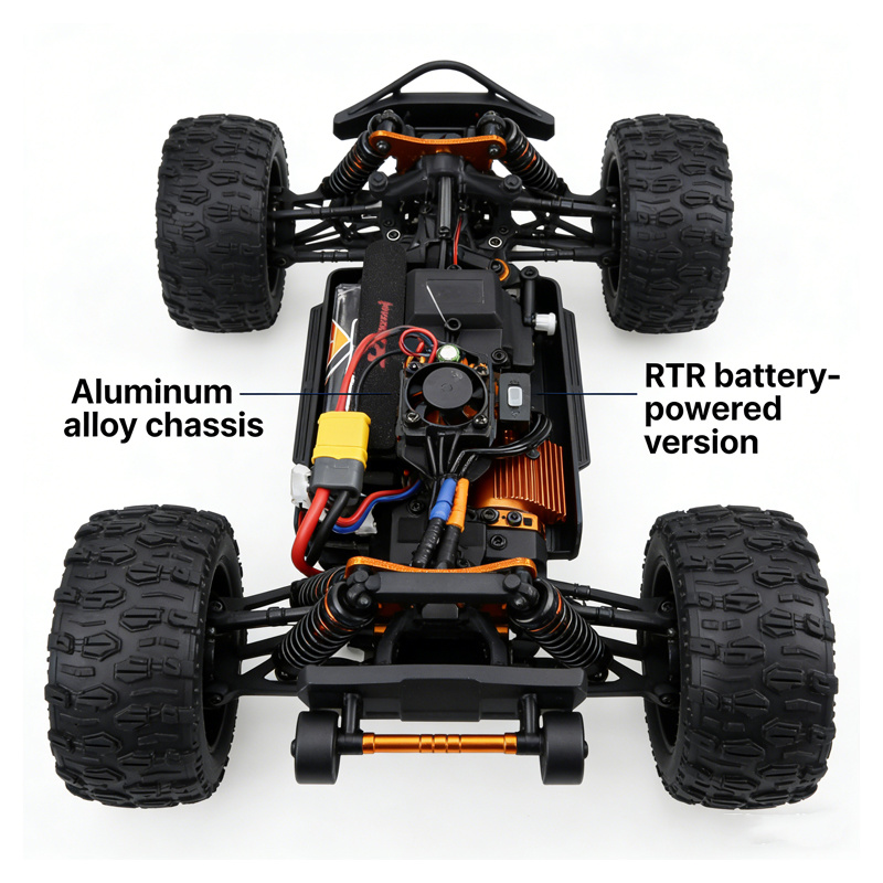 ZD Racing RC Monster Truck MT1 - Rc Hobby Monster Truck review and price